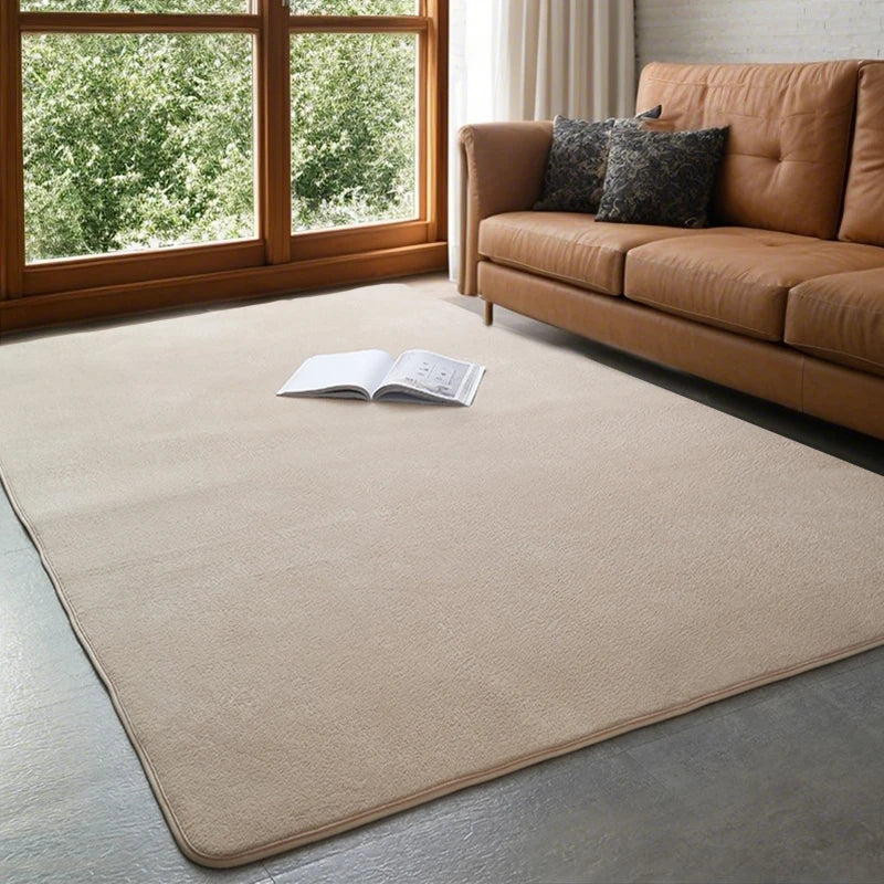 Tapis velours corail Douceur