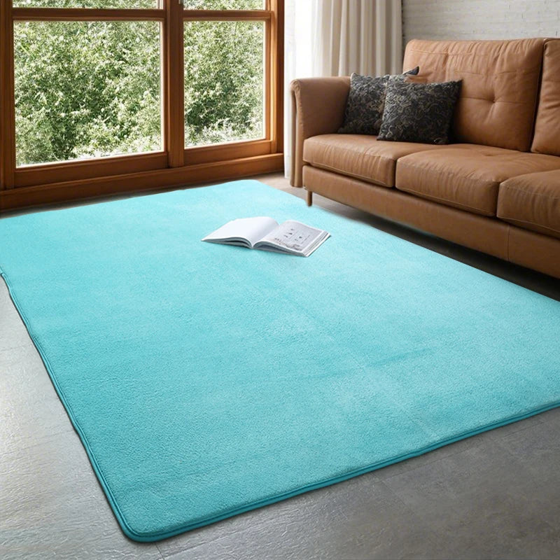 Tapis velours corail Douceur