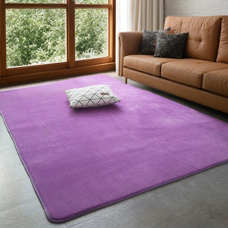 Tapis velours corail Douceur