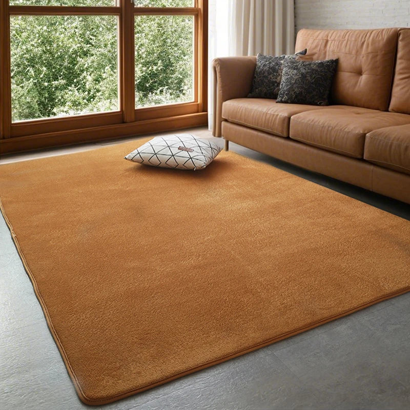 Tapis velours corail Douceur