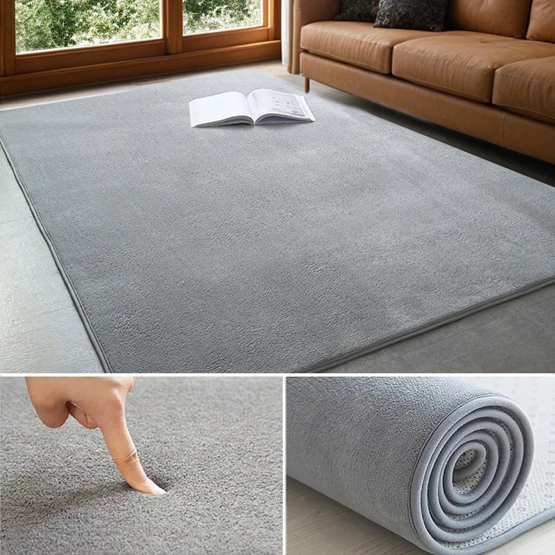 Tapis velours corail Douceur