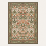 Tapis floral vintage Adèle