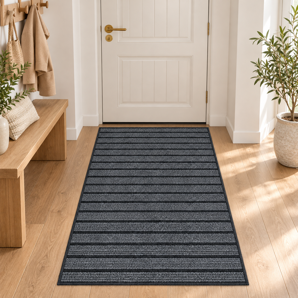 Tapis Ardoise dans la pièce, vue d'ensemble