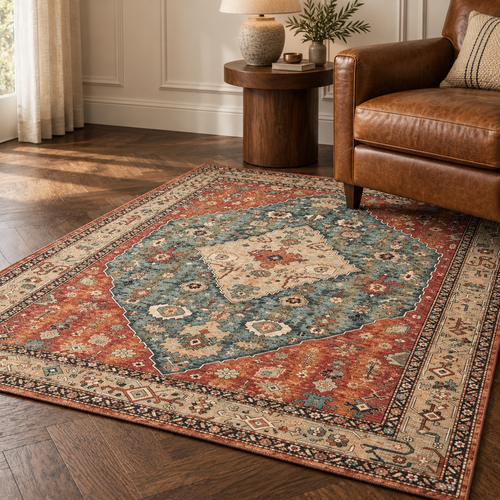 Tapis Aziza en situation, ambiance