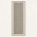 Tapis de cuisine absorbant Bianca, vue complète du motif sur fond clair