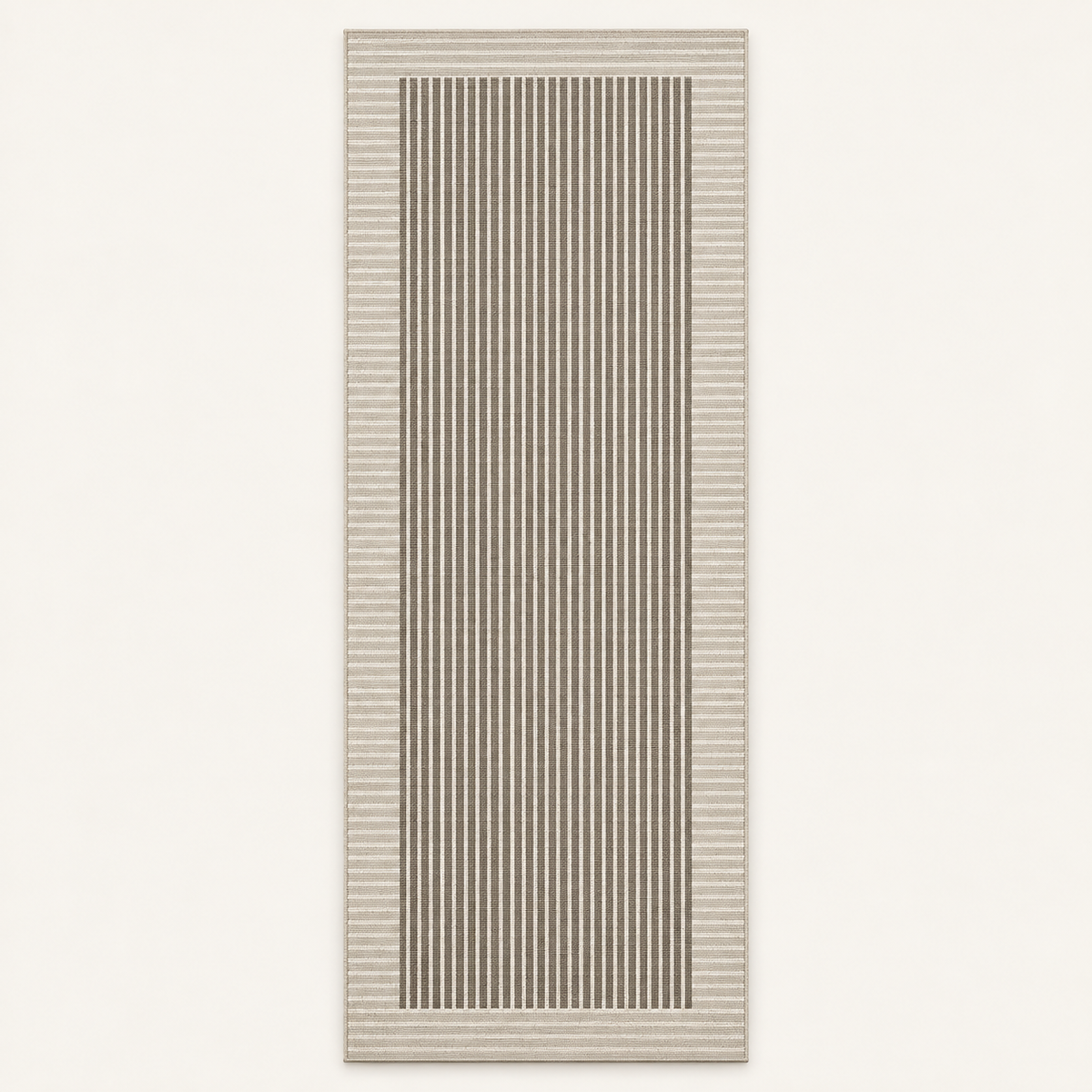 Tapis de cuisine absorbant Bianca, vue complète du motif sur fond clair
