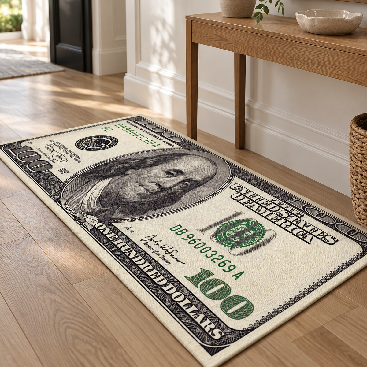 Tapis Brooklyn en situation, ambiance
