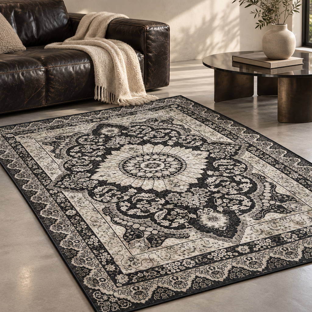 Tapis Camélia en situation, ambiance