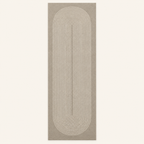 Tapis de cuisine absorbant Camille, vue complète du motif sur fond clair