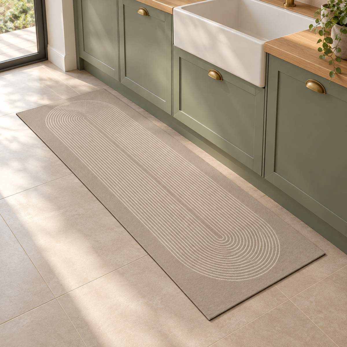 Tapis Camille dans la pièce, vue d'ensemble