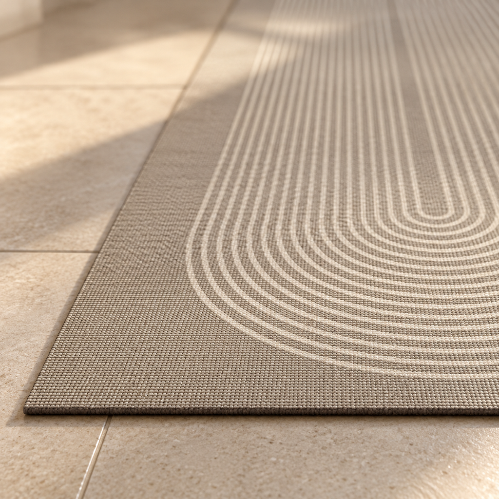 Bord du tapis Camille en gros plan