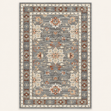 Tapis géométrique rétro Céleste