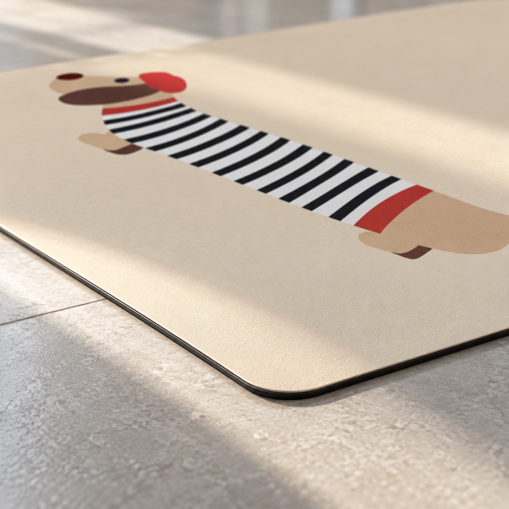 Bord du tapis Clémentine en gros plan