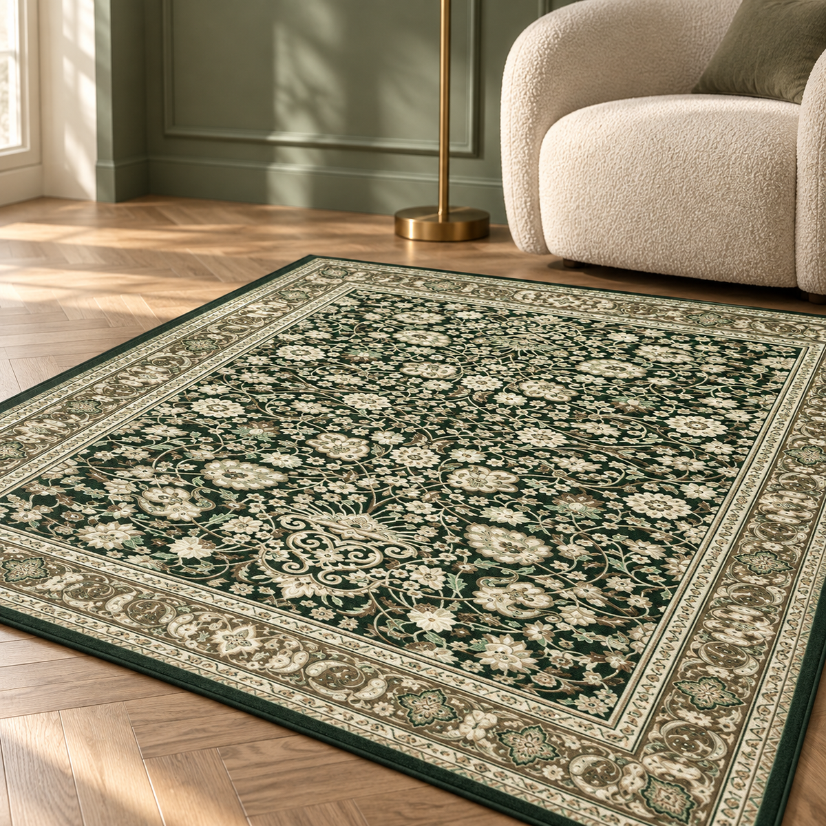 Tapis Églantine en situation, ambiance