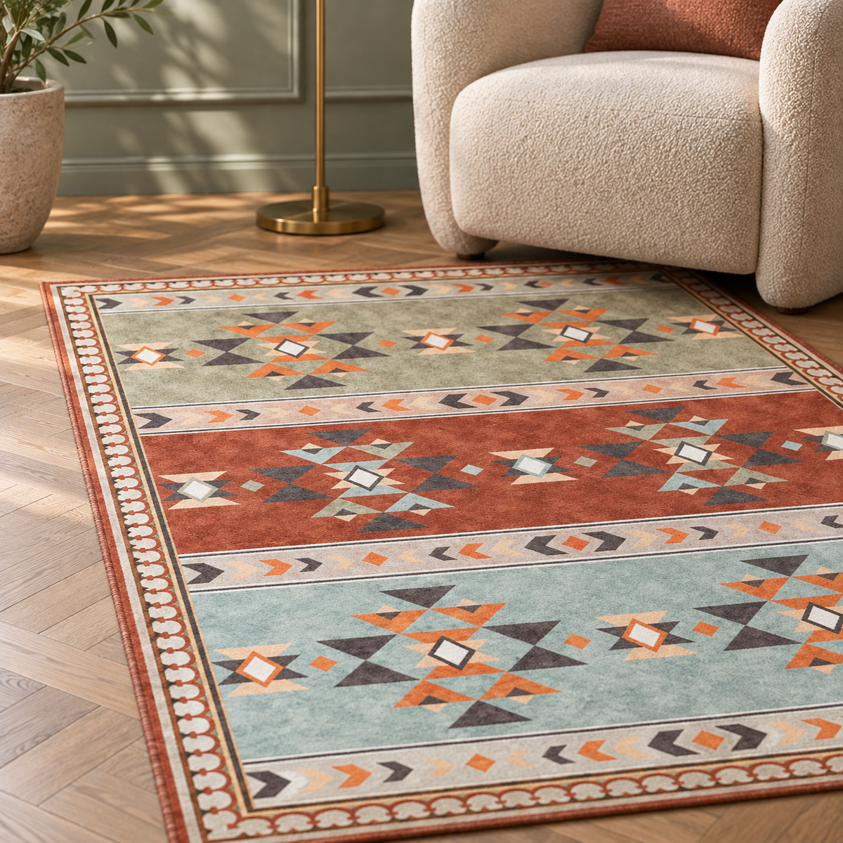 Tapis Éléonore en situation, ambiance