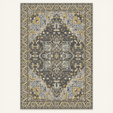 Tapis géométrique rétro Éloïse