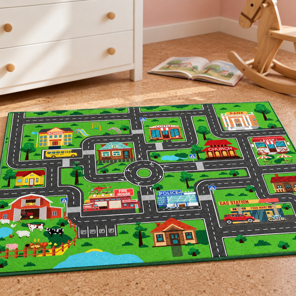 Tapis Escapade en situation, ambiance