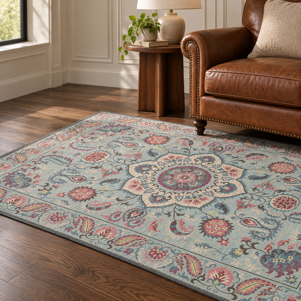 Tapis Faustine en situation, ambiance