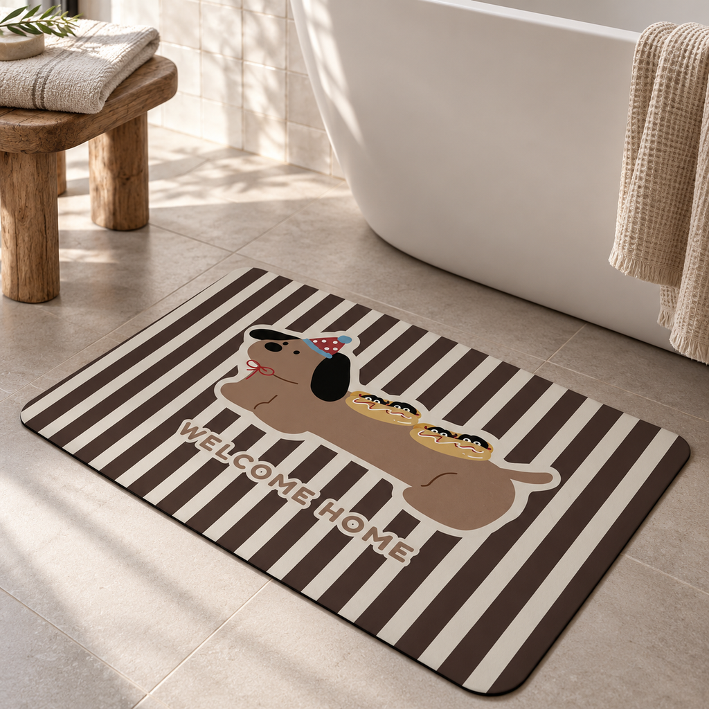 Tapis Gaston en situation, ambiance