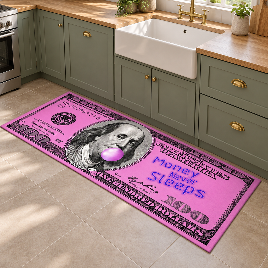 Tapis Gatsby dans la pièce, vue d'ensemble