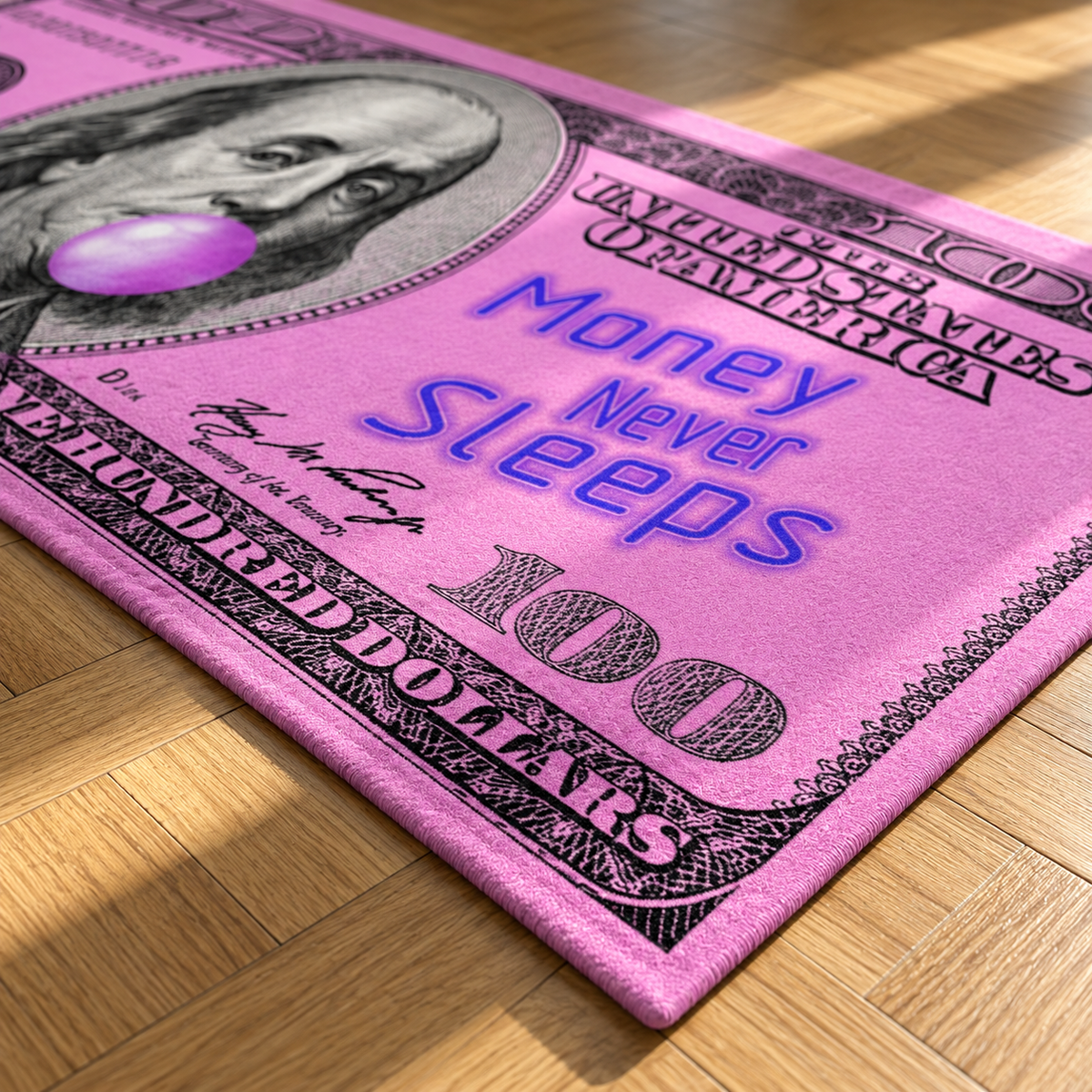 Bord du tapis Gatsby en gros plan