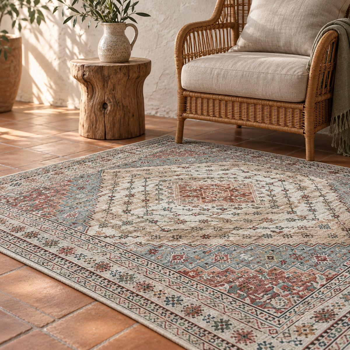 Tapis Hortense en situation, ambiance