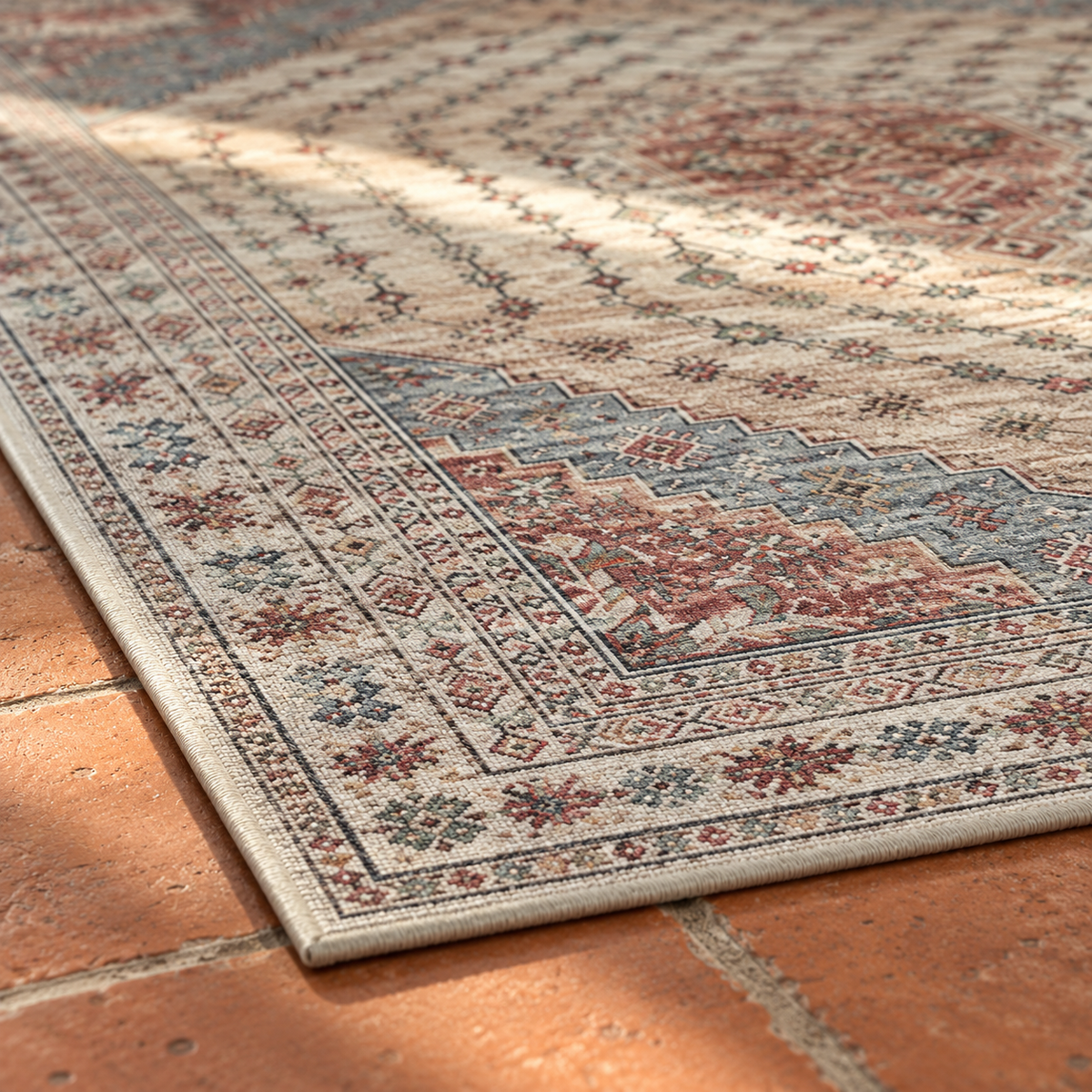 Angle du tapis Hortense en gros plan