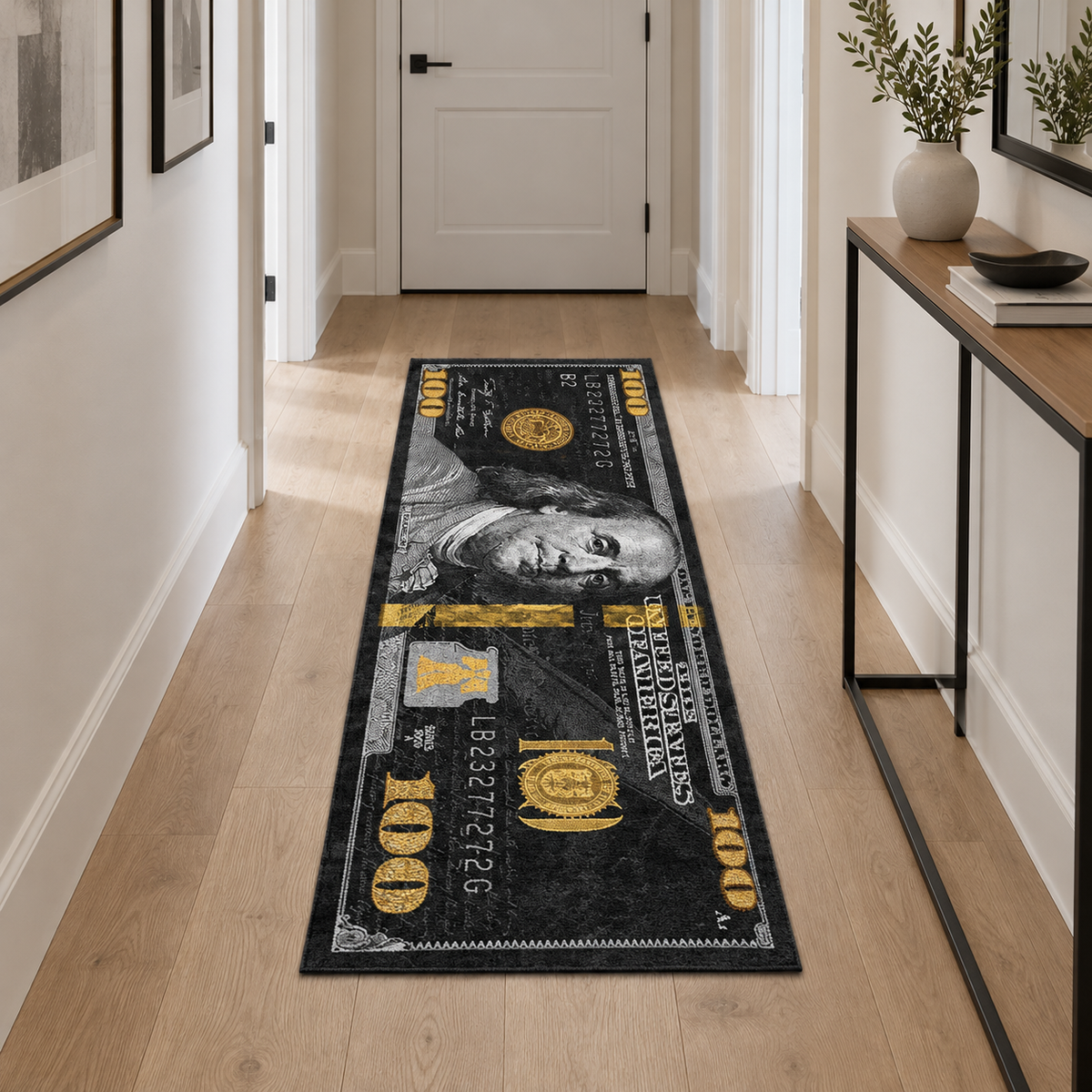 Tapis Hudson dans la pièce, vue d'ensemble