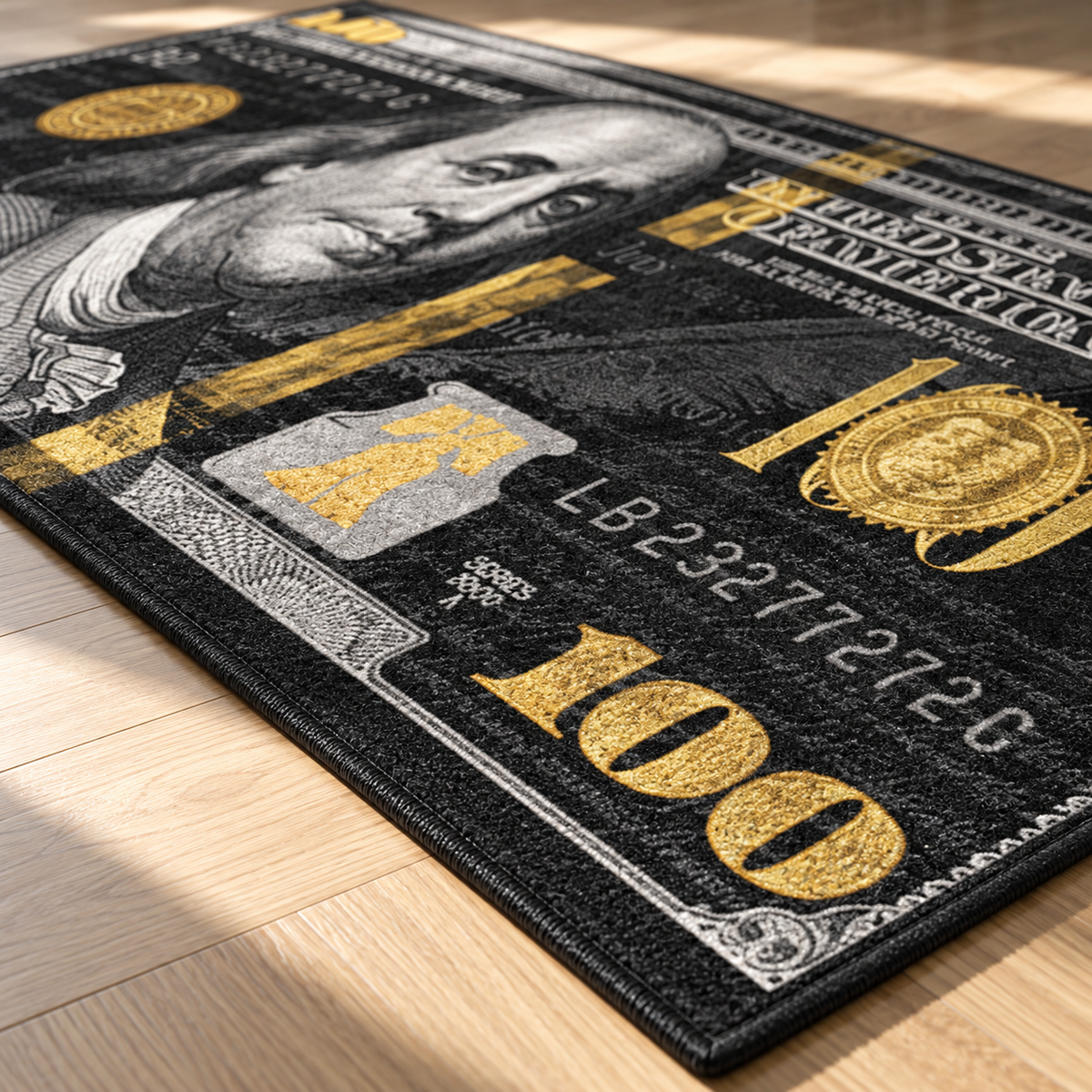 Bord du tapis Hudson en gros plan