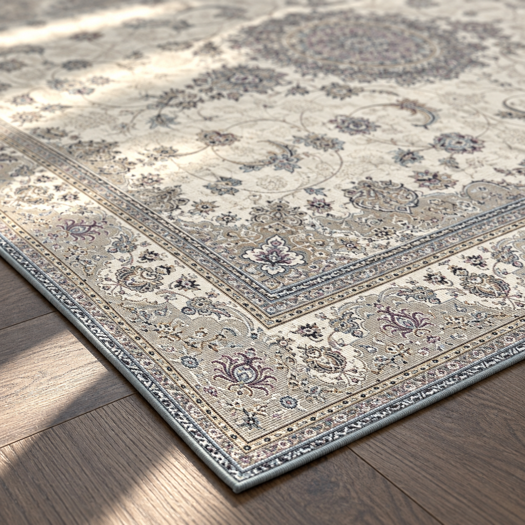 Angle du tapis Inès en gros plan