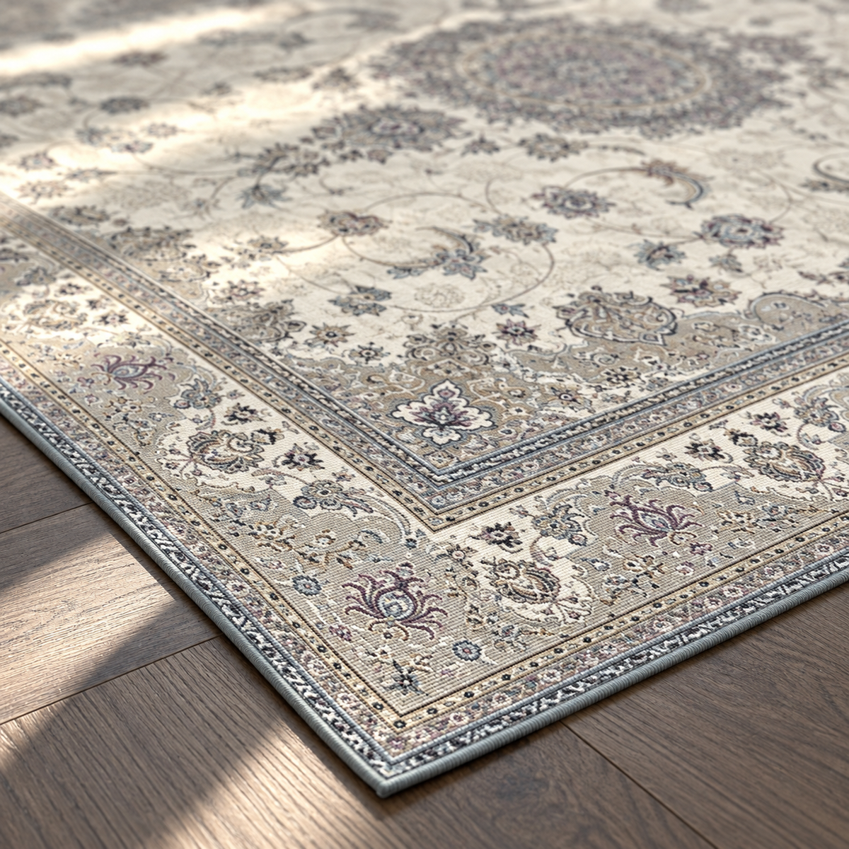 Angle du tapis Inès en gros plan