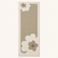 Tapis de cuisine absorbant Jade, vue complète du motif sur fond clair