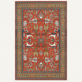 Tapis géométrique rétro Kiara
