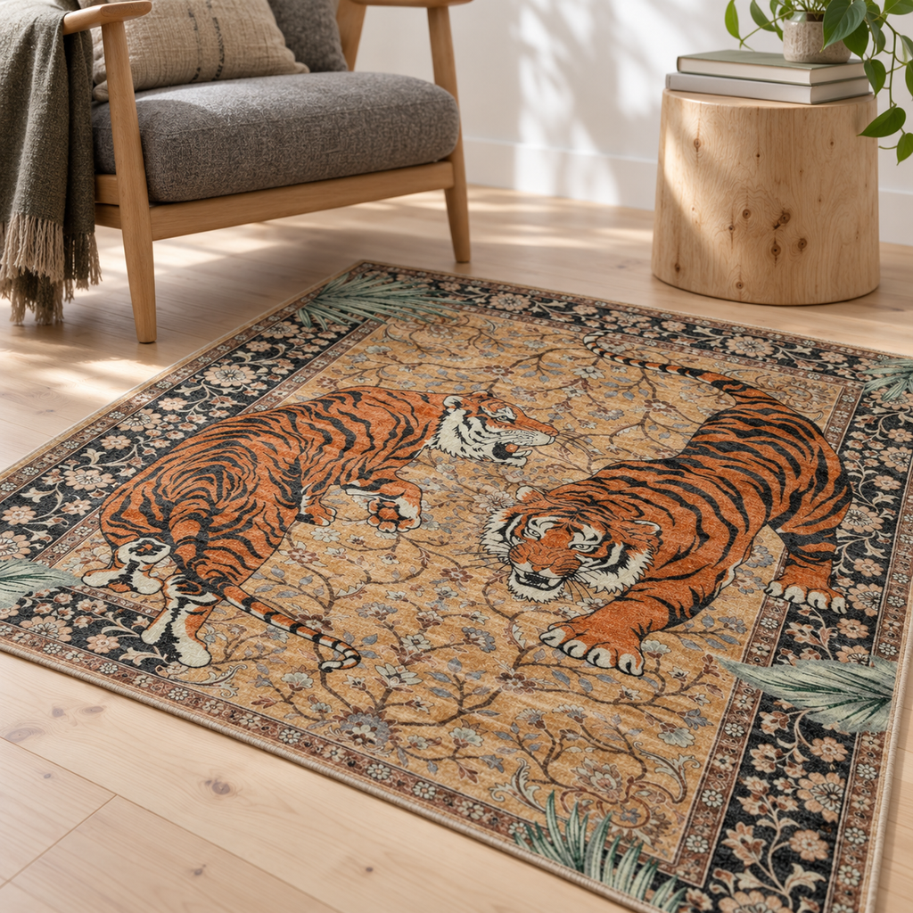 Tapis Léon en situation, ambiance