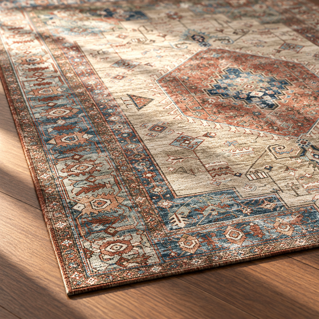 Bord du tapis Léonie en gros plan