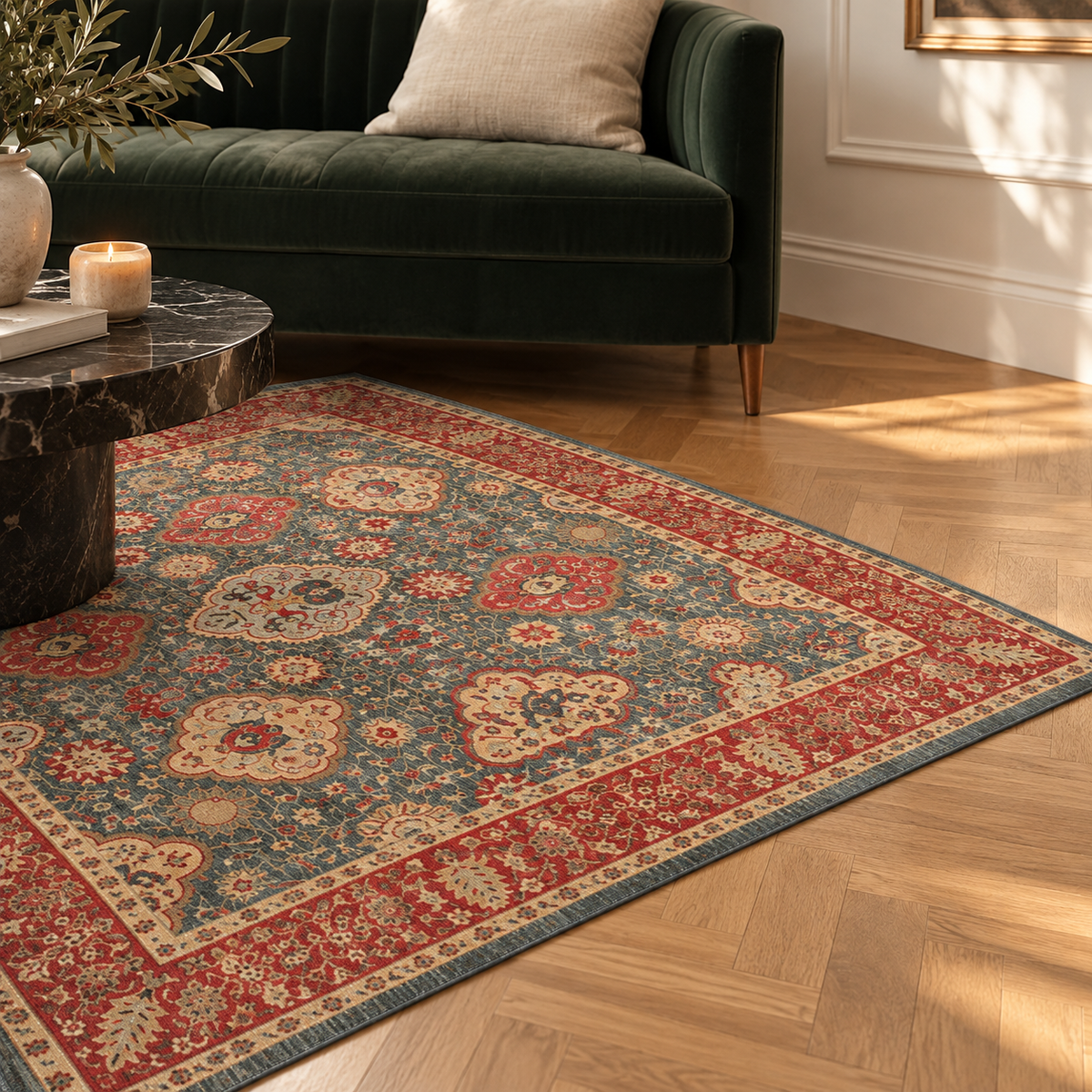 Tapis Lina en situation, ambiance
