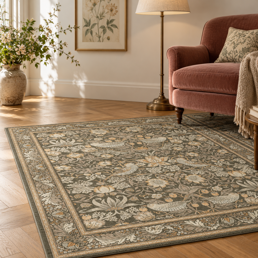 Tapis Louise en situation, ambiance