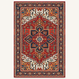 Tapis géométrique rétro Maëlle