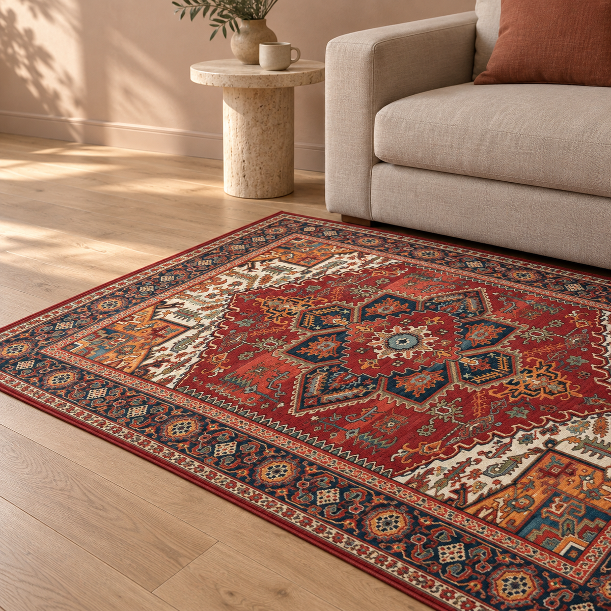 Tapis Maëlle en situation, ambiance