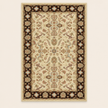 Tapis bohème lavable Manon, vue complète du motif sur fond clair