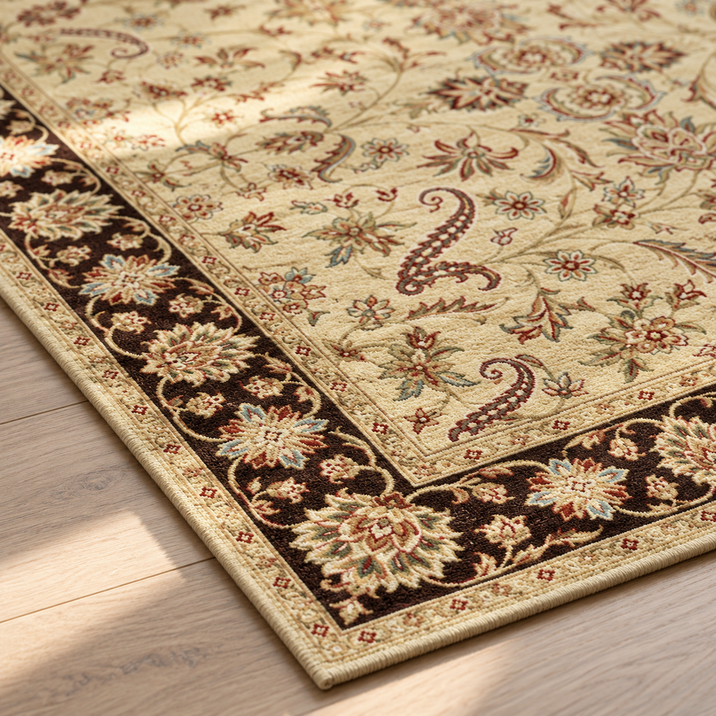 Angle du tapis Manon en gros plan
