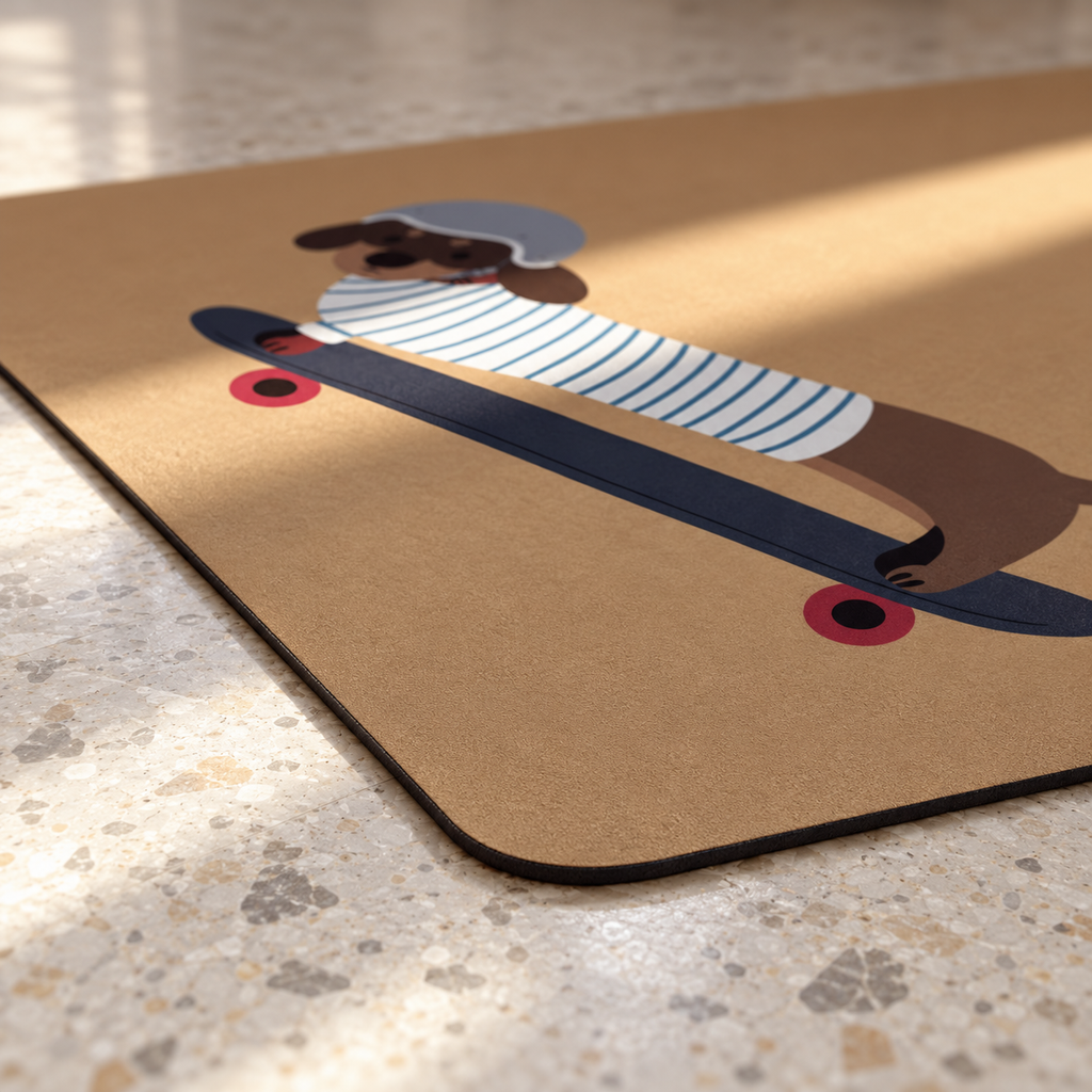 Bord du tapis Max en gros plan