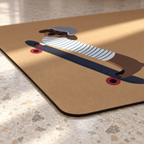 Bord du tapis Max en gros plan