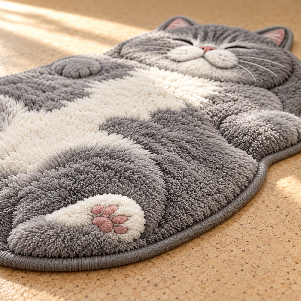Bord du tapis Mochi en gros plan