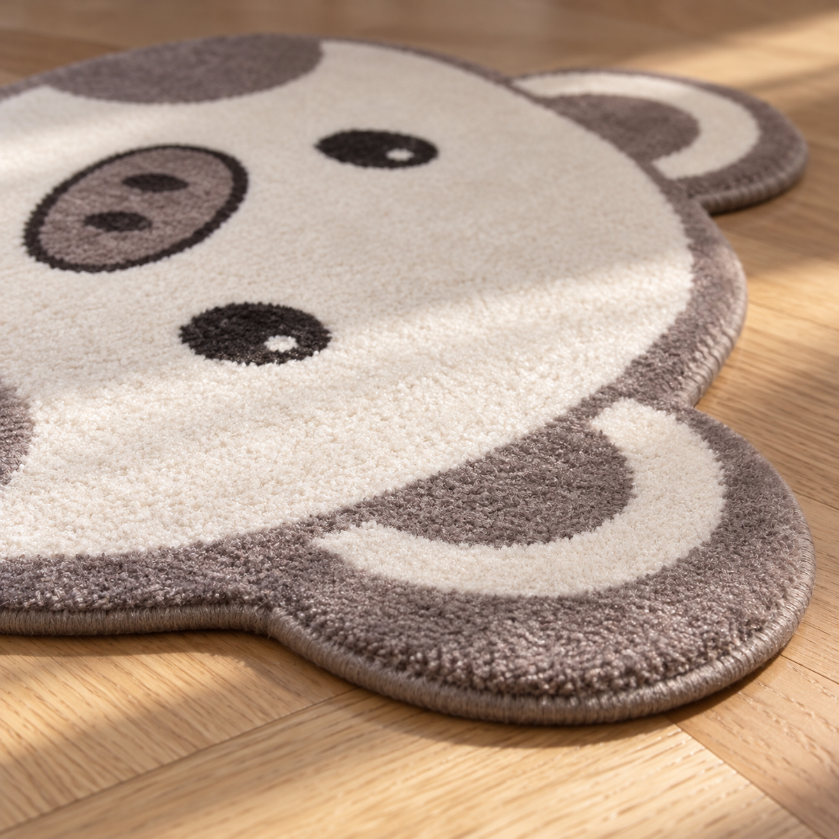 Bord du tapis Moka en gros plan
