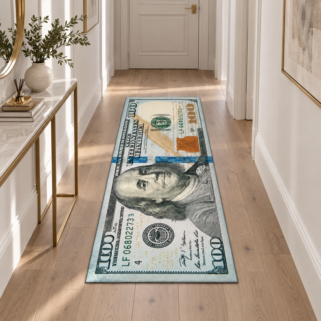 Tapis Monroe dans la pièce, vue d'ensemble