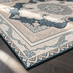 Angle du tapis Naïma en gros plan