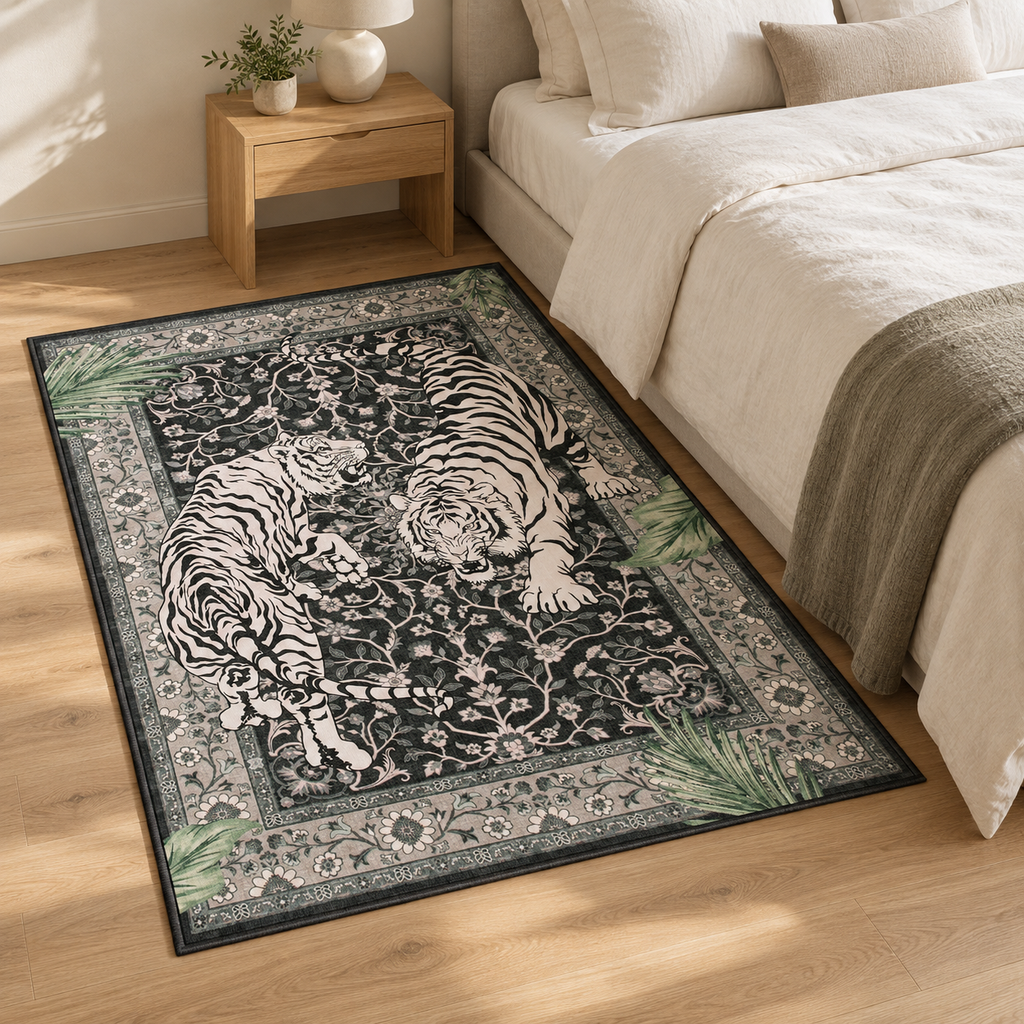 Tapis Nino dans la pièce, vue d'ensemble