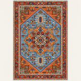 Tapis géométrique rétro Ninon
