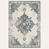 Tapis géométrique rétro Océane